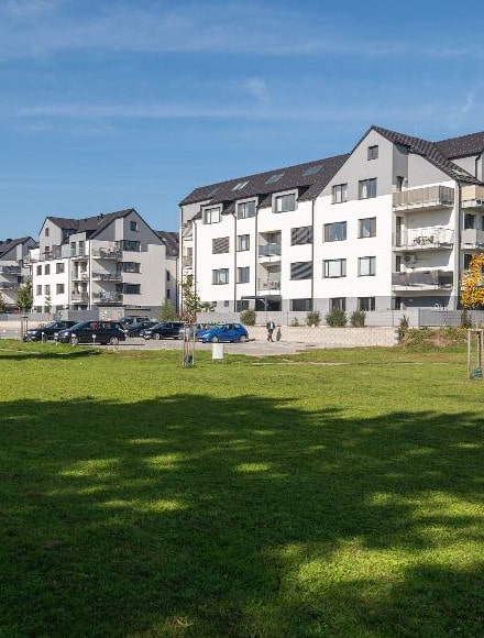 Bytový komplex „Rezidence Pohořelice“ s použitými montážními prvky Dosteba