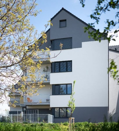 Bytový komplex „Rezidence Pohořelice“ s použitými montážními prvky Dosteba